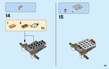 Notice / Instructions de Montage - LEGO - NEXO KNIGHTS - 72001 - L'aérotireur de Lance: Page 25