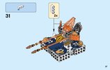 Notice / Instructions de Montage - LEGO - NEXO KNIGHTS - 72001 - L'aérotireur de Lance: Page 37