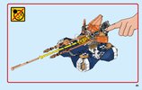 Notice / Instructions de Montage - LEGO - NEXO KNIGHTS - 72001 - L'aérotireur de Lance: Page 45