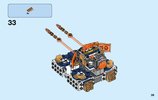 Notice / Instructions de Montage - LEGO - NEXO KNIGHTS - 72001 - L'aérotireur de Lance: Page 39