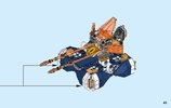 Notice / Instructions de Montage - LEGO - NEXO KNIGHTS - 72001 - L'aérotireur de Lance: Page 43