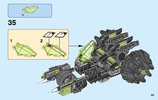 Notice / Instructions de Montage - LEGO - NEXO KNIGHTS - 72002 - Le double canon: Page 33