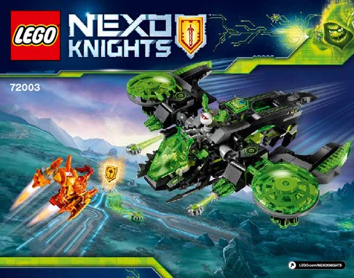 Notice / Instructions de Montage - LEGO - NEXO KNIGHTS - 72003 - Le bombardier Berserker: Page 1