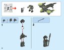 Notice / Instructions de Montage - LEGO - NEXO KNIGHTS - 72003 - Le bombardier Berserker: Page 42