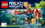 Notice / Instructions de Montage - LEGO - NEXO KNIGHTS - 72004 - L'Armure 3-en-1 de Clay: Page 1