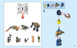 Notice / Instructions de Montage - LEGO - NEXO KNIGHTS - 72004 - L'Armure 3-en-1 de Clay: Page 3