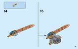 Notice / Instructions de Montage - LEGO - NEXO KNIGHTS - 72004 - L'Armure 3-en-1 de Clay: Page 15