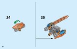 Notice / Instructions de Montage - LEGO - NEXO KNIGHTS - 72004 - L'Armure 3-en-1 de Clay: Page 20