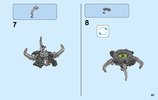 Notice / Instructions de Montage - LEGO - NEXO KNIGHTS - 72004 - L'Armure 3-en-1 de Clay: Page 25