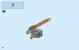 Notice / Instructions de Montage - LEGO - NEXO KNIGHTS - 72004 - L'Armure 3-en-1 de Clay: Page 16