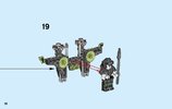 Notice / Instructions de Montage - LEGO - NEXO KNIGHTS - 72005 - L'avion-arbalète d'Aaron: Page 18