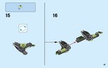 Notice / Instructions de Montage - LEGO - NEXO KNIGHTS - 72005 - L'avion-arbalète d'Aaron: Page 15