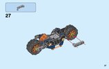 Notice / Instructions de Montage - LEGO - NEXO KNIGHTS - 72005 - L'avion-arbalète d'Aaron: Page 37