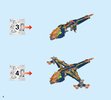 Notice / Instructions de Montage - LEGO - NEXO KNIGHTS - 72005 - L'avion-arbalète d'Aaron: Page 2