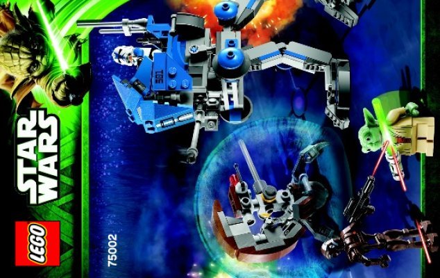 Notice / Instructions de Montage - LEGO - Star Wars - 75002 - AT-RT™: Page 1