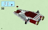 Notice / Instructions de Montage - LEGO - Star Wars - 75003 - A-wing Starfighter™: Page 36