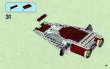 Notice / Instructions de Montage - LEGO - Star Wars - 75003 - A-wing Starfighter™: Page 35