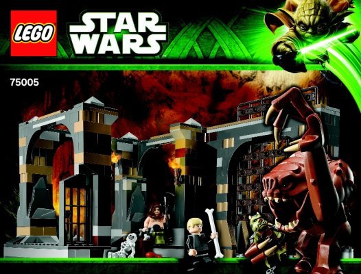 Notice / Instructions de Montage - LEGO - Star Wars - 75005 - La fosse du Rancor™: Page 1