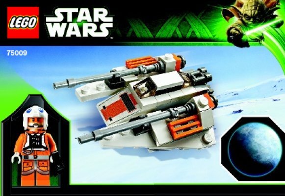 Notice / Instructions de Montage - LEGO - 75009 - Snowspeeder™ & Hoth™: Page 1