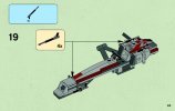 Notice / Instructions de Montage - LEGO - Star Wars - 75012 - BARC Speeder™ avec Sidecar: Page 43