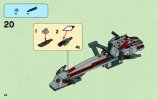 Notice / Instructions de Montage - LEGO - Star Wars - 75012 - BARC Speeder™ avec Sidecar: Page 44