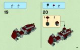 Notice / Instructions de Montage - LEGO - Star Wars - 75012 - BARC Speeder™ avec Sidecar: Page 55