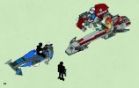 Notice / Instructions de Montage - LEGO - Star Wars - 75012 - BARC Speeder™ avec Sidecar: Page 62