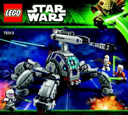 Notice / Instructions de Montage - LEGO - Star Wars - 75013 - Umbarran MHC™ (Mobile Heavy Cannon): Page 1