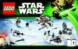 Notice / Instructions de Montage - LEGO - 75014 - Battle of Hoth™: Page 1