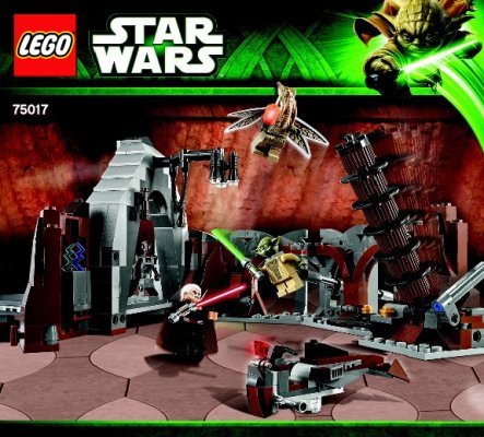 Notice / Instructions de Montage - LEGO - Star Wars - 75017 - Duel on Geonosis™: Page 1