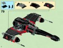 Notice / Instructions de Montage - LEGO - Star Wars - 75018 - JEK-14’s Stealth Starfighter™: Page 74