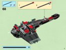 Notice / Instructions de Montage - LEGO - Star Wars - 75018 - JEK-14’s Stealth Starfighter™: Page 45