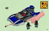 Notice / Instructions de Montage - LEGO - Star Wars - 75022 - Speeder Mandalorian™: Page 53