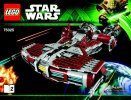 Notice / Instructions de Montage - LEGO - Star Wars - 75025 - Corvette Jedi™ de classe Défenseur: Page 1