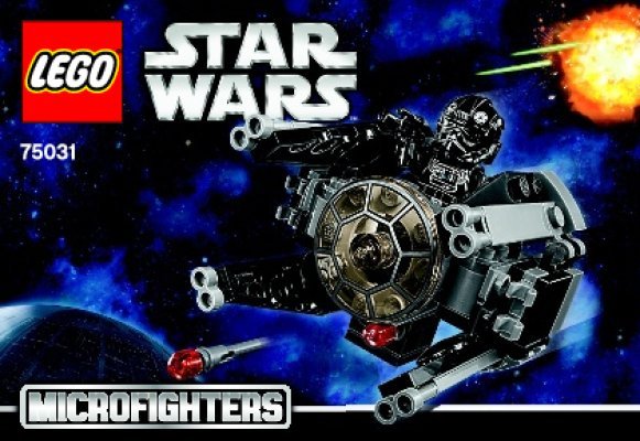 Notice / Instructions de Montage - LEGO - Star Wars - 75031 - TIE Interceptor™: Page 1