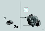 Notice / Instructions de Montage - LEGO - Star Wars - 75031 - TIE Interceptor™: Page 19