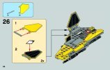 Notice / Instructions de Montage - LEGO - Star Wars - 75038 - Intercepteur Jedi™: Page 38