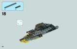 Notice / Instructions de Montage - LEGO - Star Wars - 75038 - Intercepteur Jedi™: Page 54