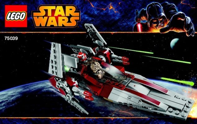 Notice / Instructions de Montage - LEGO - Star Wars - 75039 - V-wing Starfighter™: Page 1