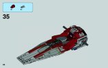 Notice / Instructions de Montage - LEGO - Star Wars - 75039 - V-wing Starfighter™: Page 38