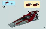 Notice / Instructions de Montage - LEGO - Star Wars - 75039 - V-wing Starfighter™: Page 39