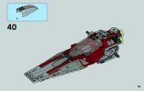 Notice / Instructions de Montage - LEGO - Star Wars - 75039 - V-wing Starfighter™: Page 45