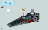 Notice / Instructions de Montage - LEGO - Star Wars - 75039 - V-wing Starfighter™: Page 46