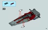 Notice / Instructions de Montage - LEGO - Star Wars - 75039 - V-wing Starfighter™: Page 33