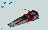 Notice / Instructions de Montage - LEGO - Star Wars - 75039 - V-wing Starfighter™: Page 34