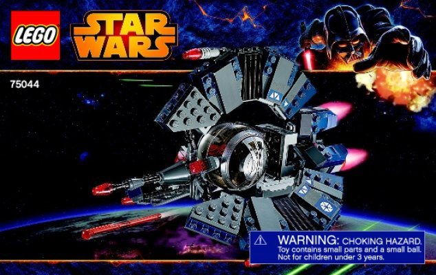 Notice / Instructions de Montage - LEGO - Star Wars - 75044 - Droid Tri-fighter™: Page 1