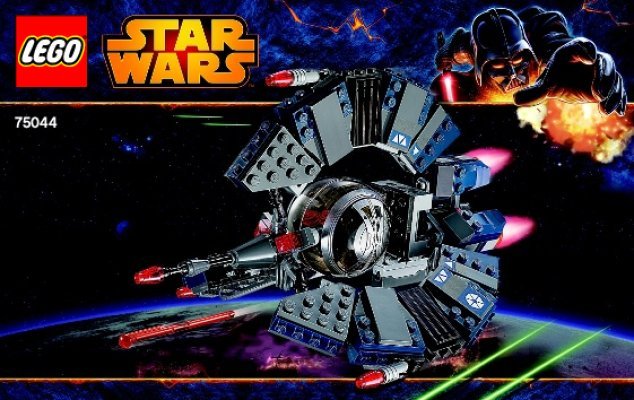 Notice / Instructions de Montage - LEGO - Star Wars - 75044 - Droid Tri-fighter™: Page 1