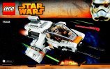 Notice / Instructions de Montage - LEGO - Star Wars - 75048 - Le Fantôme: Page 1