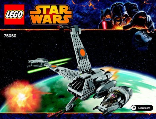 Notice / Instructions de Montage - LEGO - Star Wars - 75050 - B-Wing™: Page 1