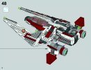 Notice / Instructions de Montage - LEGO - Star Wars - 75051 - Jedi™ Scout Fighter: Page 72